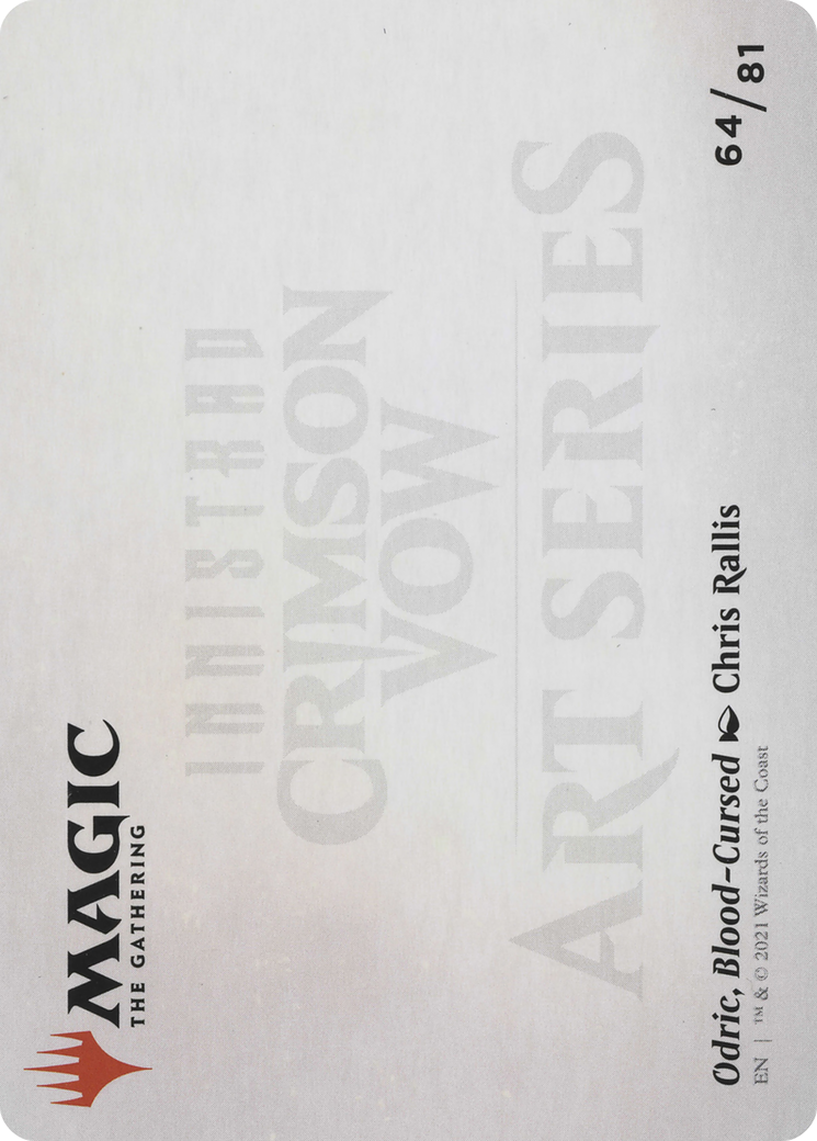 Odric, Blood-Cursed // Odric, Blood-Cursed [AVOW-64]