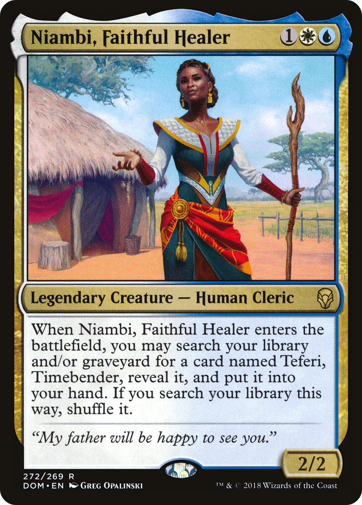 Niambi, Faithful Healer [DOM-272]