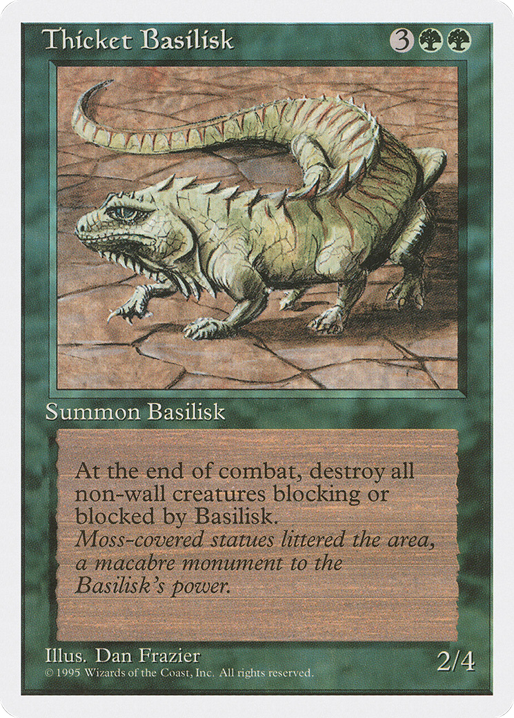 Thicket Basilisk [4ED-274]