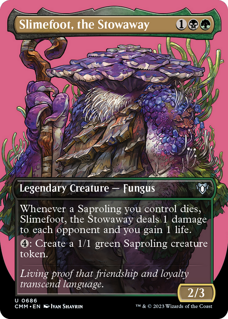 Slimefoot, the Stowaway - Borderless [CMM-686]