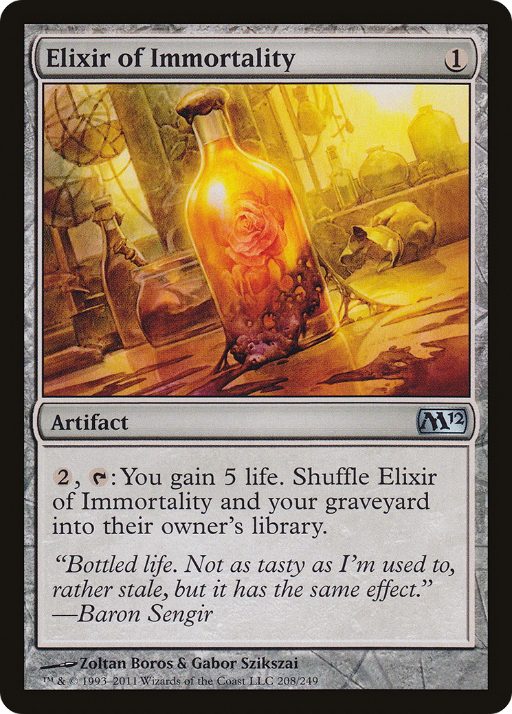 Elixir of Immortality [M12-208]