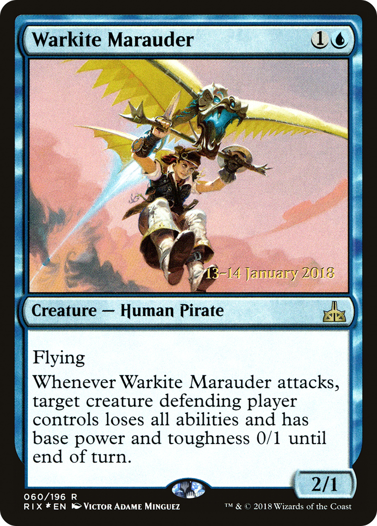 Warkite Marauder - Prerelease Promo [PRIX-60s]