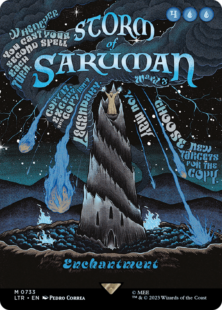 Storm of Saruman - Borderless - Full Art [LTR-733]