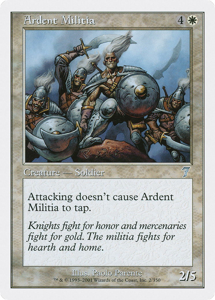 Ardent Militia [7ED-2]
