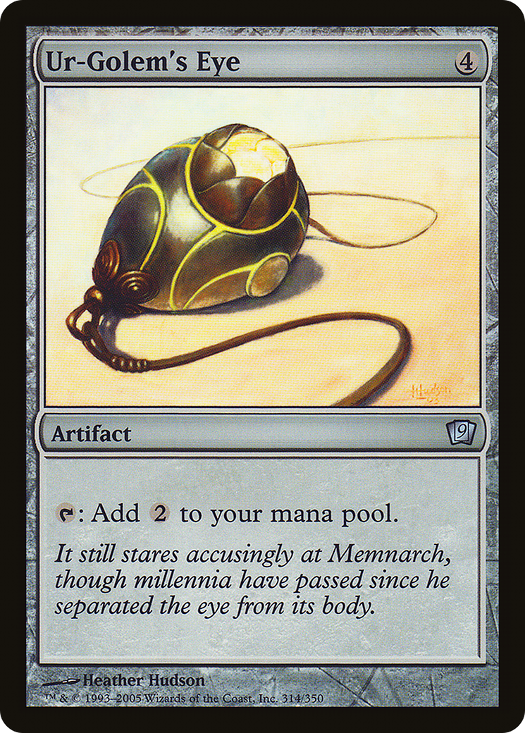 Ur-Golem's Eye [9ED-314★]