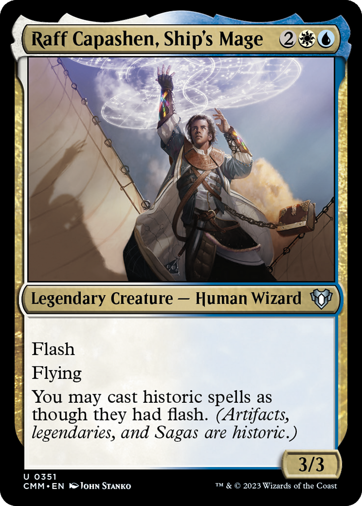 Raff Capashen, Ship's Mage [CMM-351]