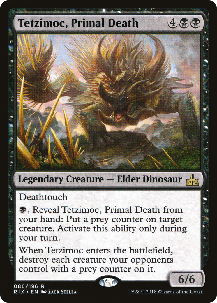 Tetzimoc, Primal Death [RIX-86]