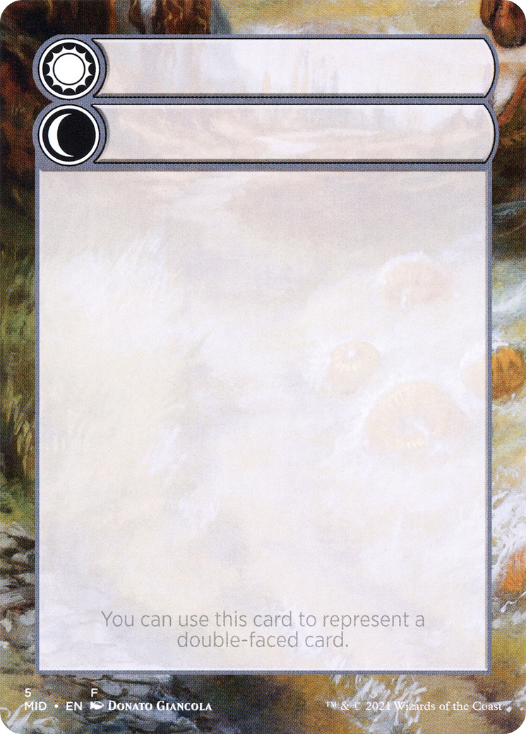 Double-Faced Substitute Card [SMID-5]