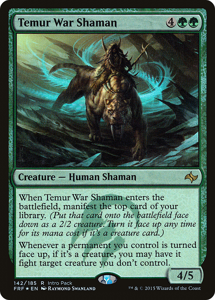Temur War Shaman - Promo [PFRF-142]