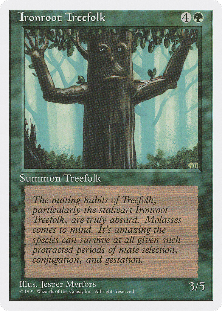 Ironroot Treefolk [4ED-253]