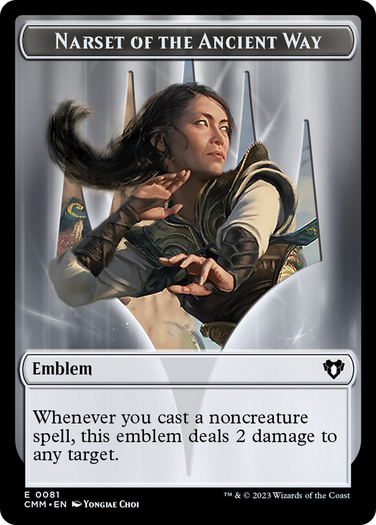 Narset of the Ancient Way Emblem [TCMM-81]