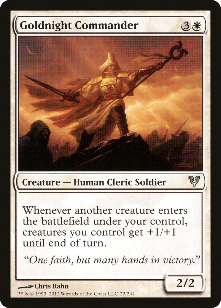 Goldnight Commander [AVR-22]