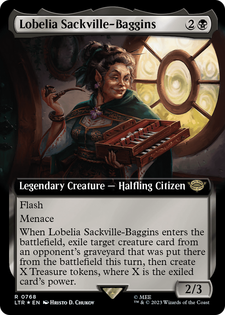 Lobelia Sackville-Baggins - Extended Art - Surge Foil [LTR-768]
