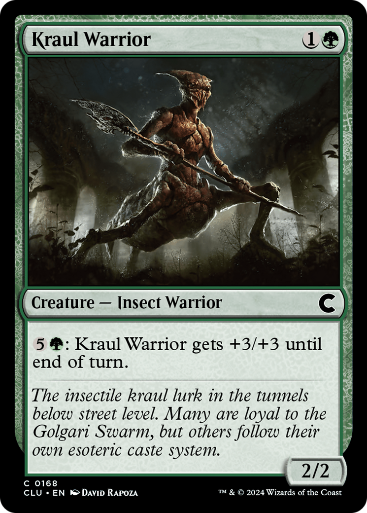 Kraul Warrior [CLU-168]