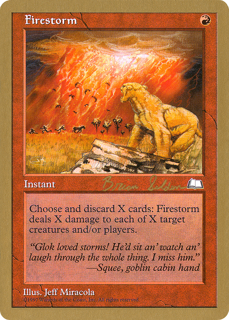 Firestorm [WC98-bs101]