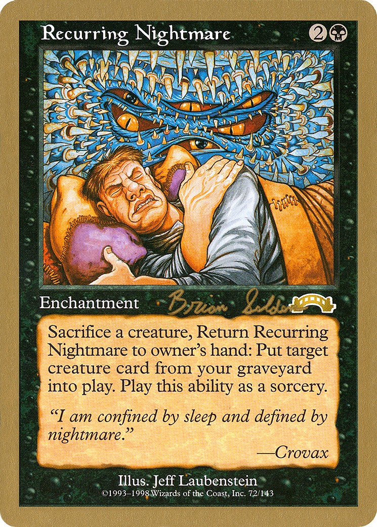 Recurring Nightmare [WC98-bs72]