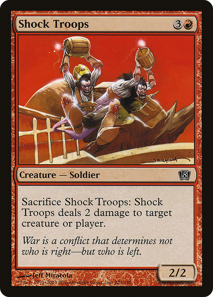 Shock Troops [8ED-223★]