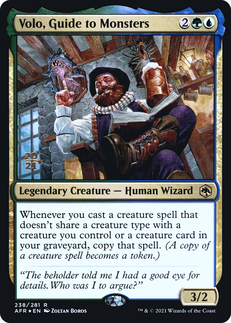 Volo, Guide to Monsters - Prerelease Promo [PAFR-238s]