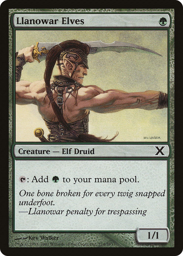 Llanowar Elves [10E-274]