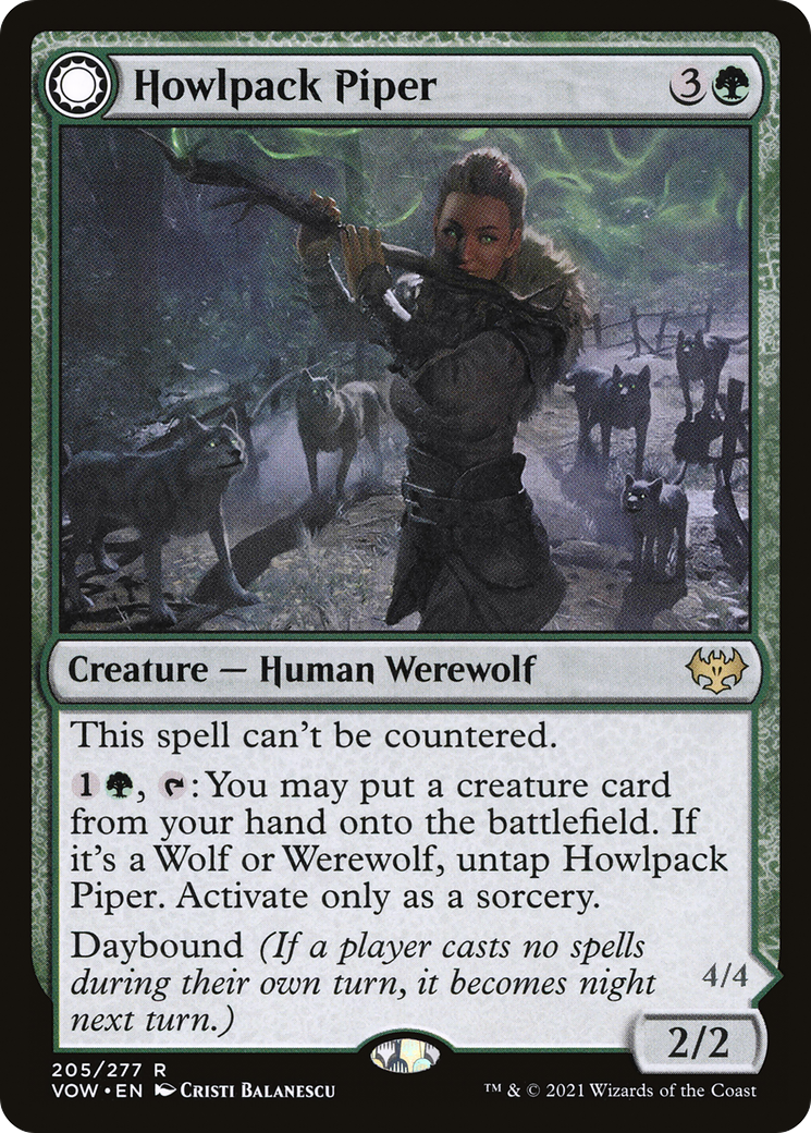 Howlpack Piper // Wildsong Howler [VOW-205]
