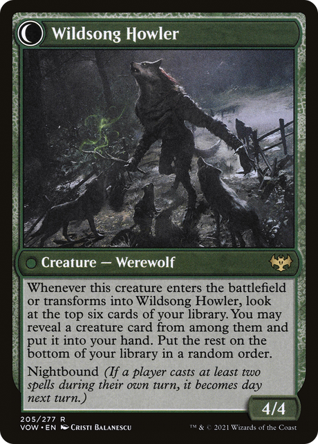 Howlpack Piper // Wildsong Howler [VOW-205]