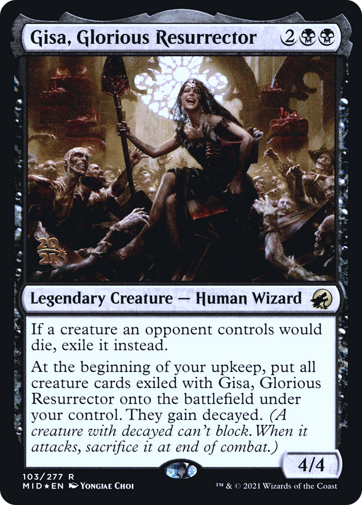 Gisa, Glorious Resurrector - Prerelease Promo [PMID-103s]