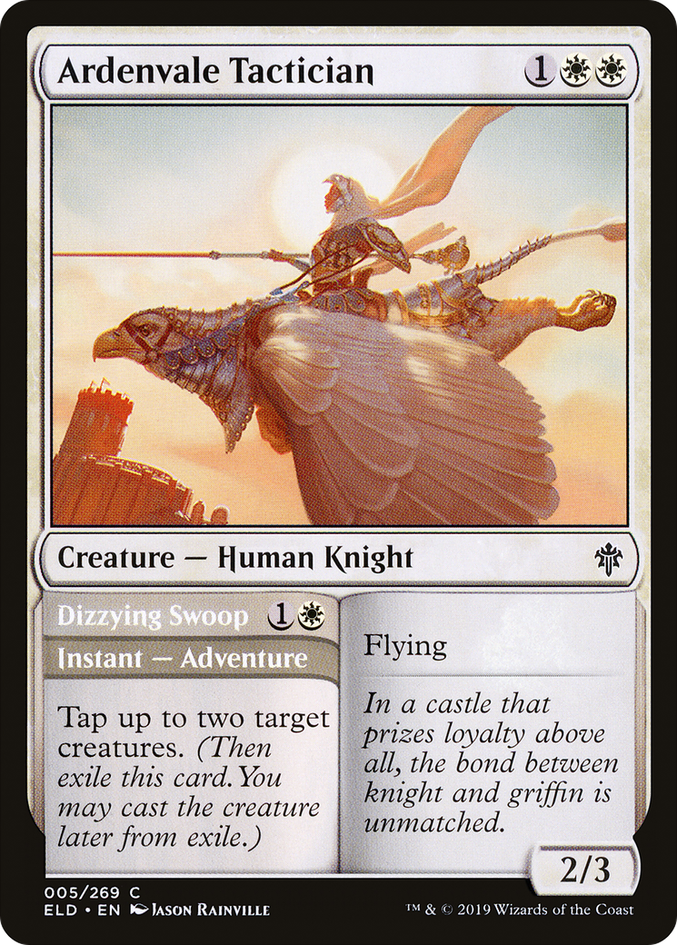 Ardenvale Tactician // Dizzying Swoop [ELD-5]