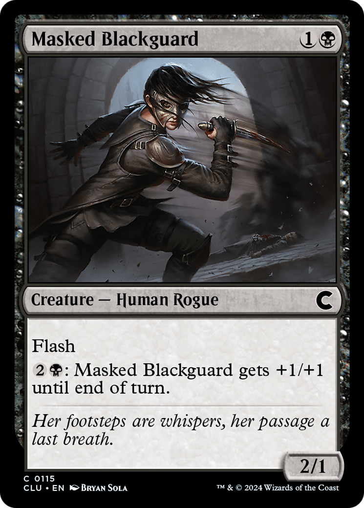 Masked Blackguard [CLU-115]