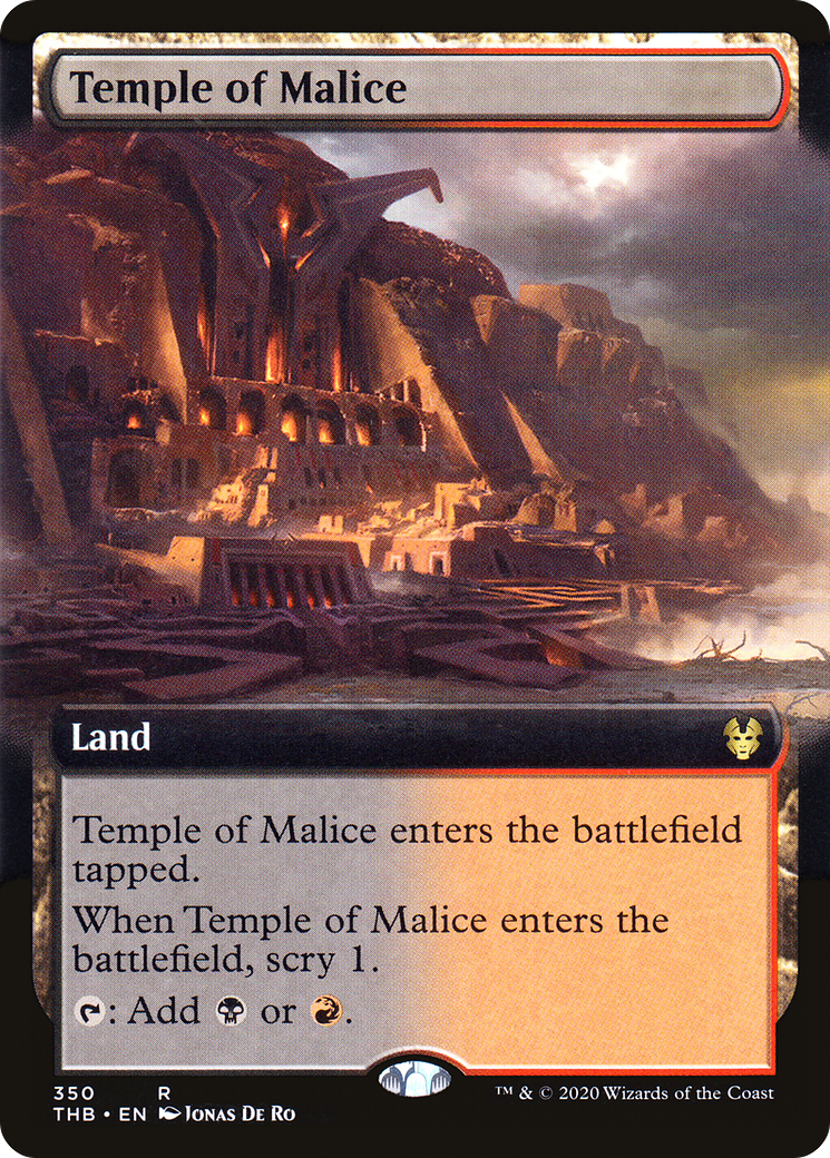 Temple of Malice - Extended Art [THB-350]