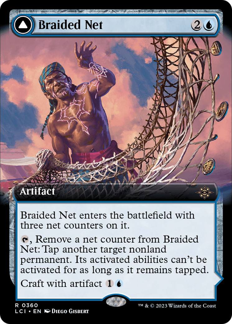 Braided Net // Braided Quipu - Extended Art [LCI-360]