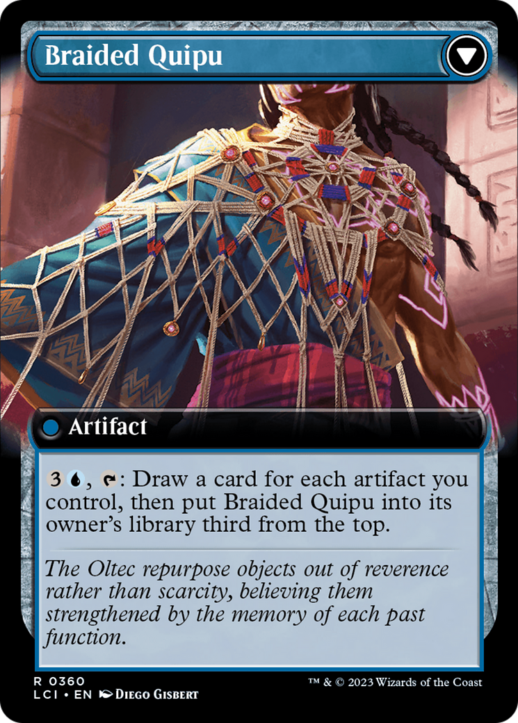 Braided Net // Braided Quipu - Extended Art [LCI-360]