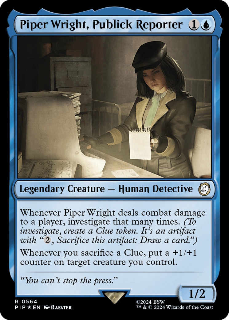 Piper Wright, Publick Reporter - Surge Foil [PIP-564]