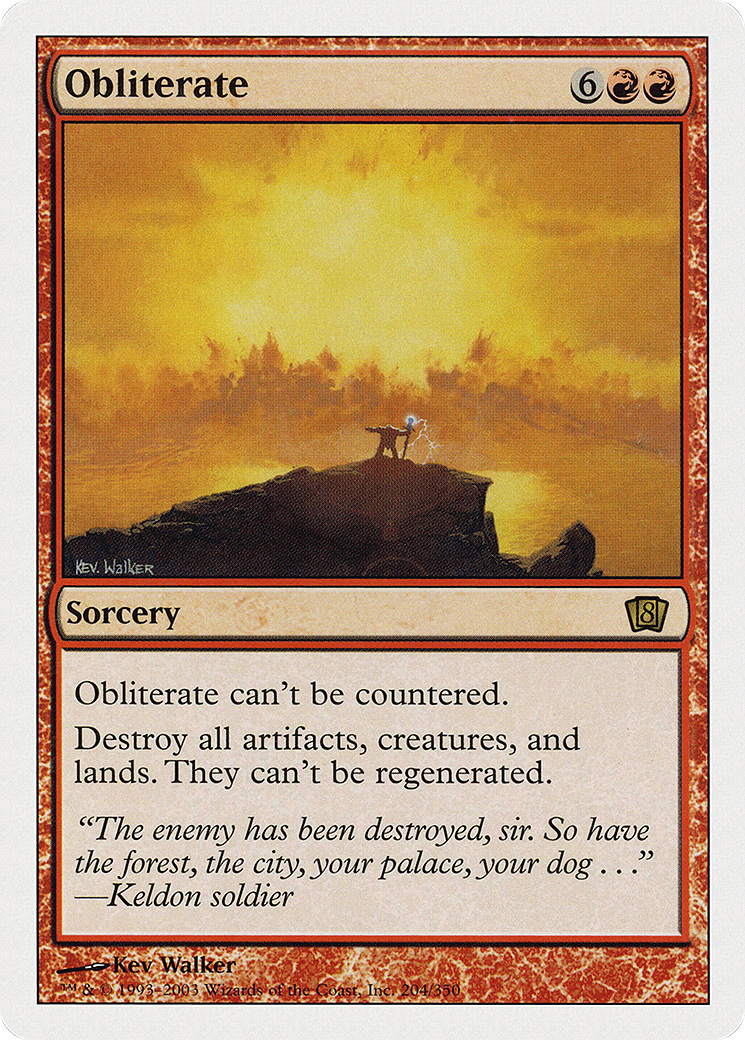 Obliterate [8ED-204]