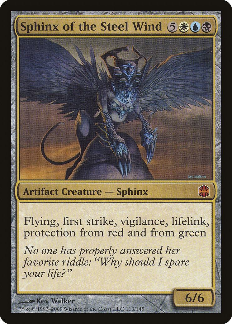 Sphinx of the Steel Wind [ARB-110]