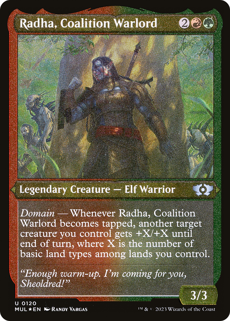 Radha, Coalition Warlord [MUL-120]