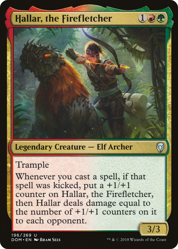 Hallar, the Firefletcher [DOM-196]