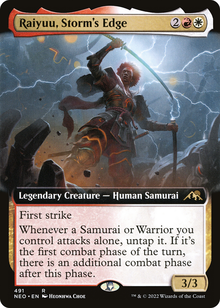 Raiyuu, Storm's Edge - Extended Art [NEO-491]