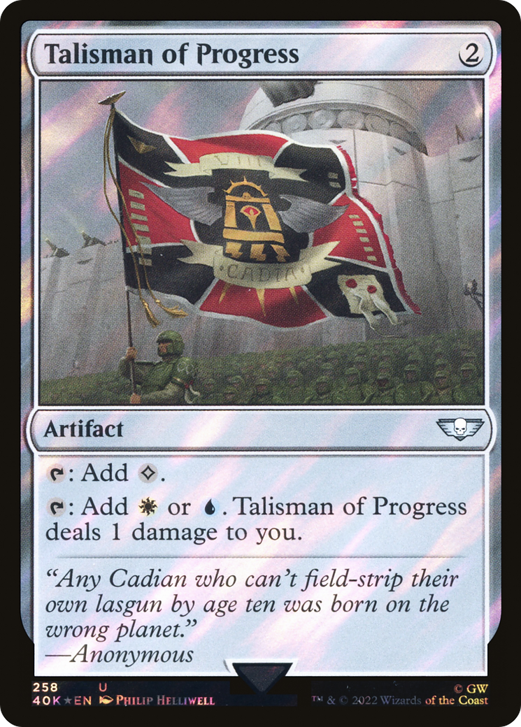 Talisman of Progress - Surge Foil [40K-258★]