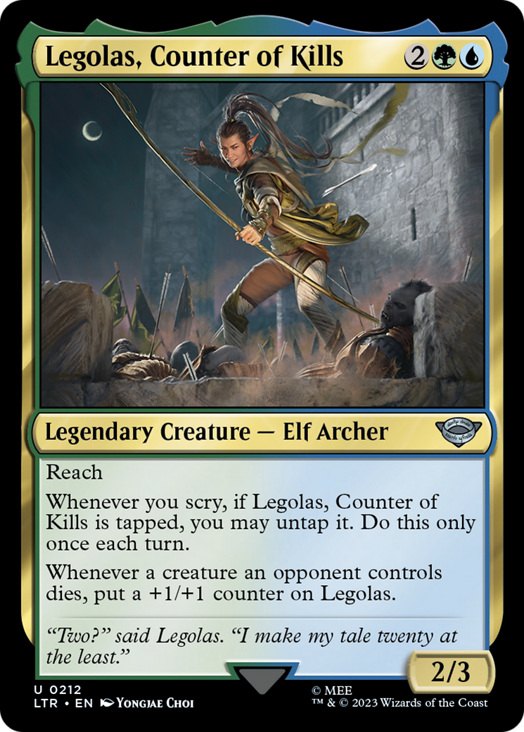 Legolas, Counter of Kills [LTR-212]