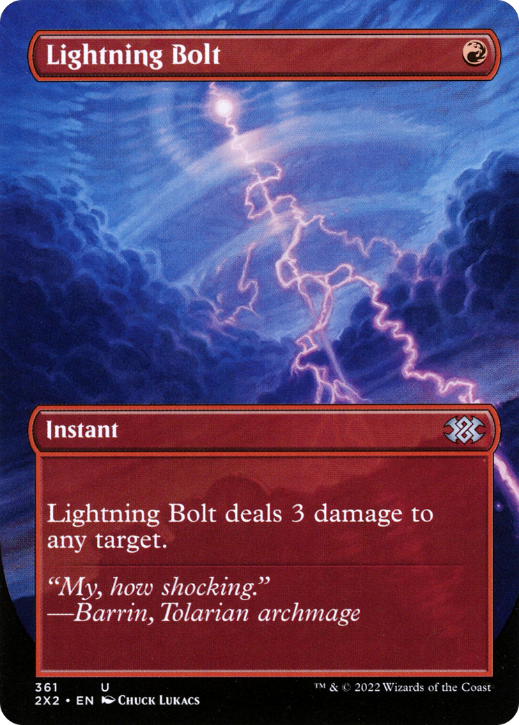 Lightning Bolt - Borderless [2X2-361]