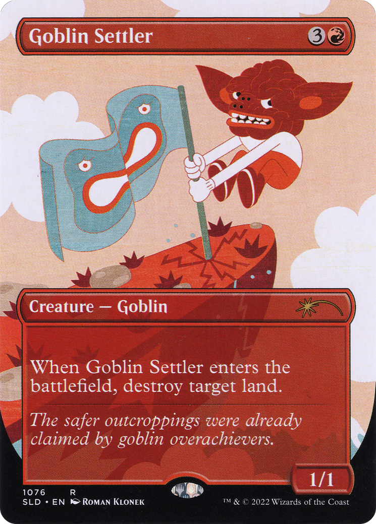 Goblin Settler - Borderless - Full Art [SLD-1076]