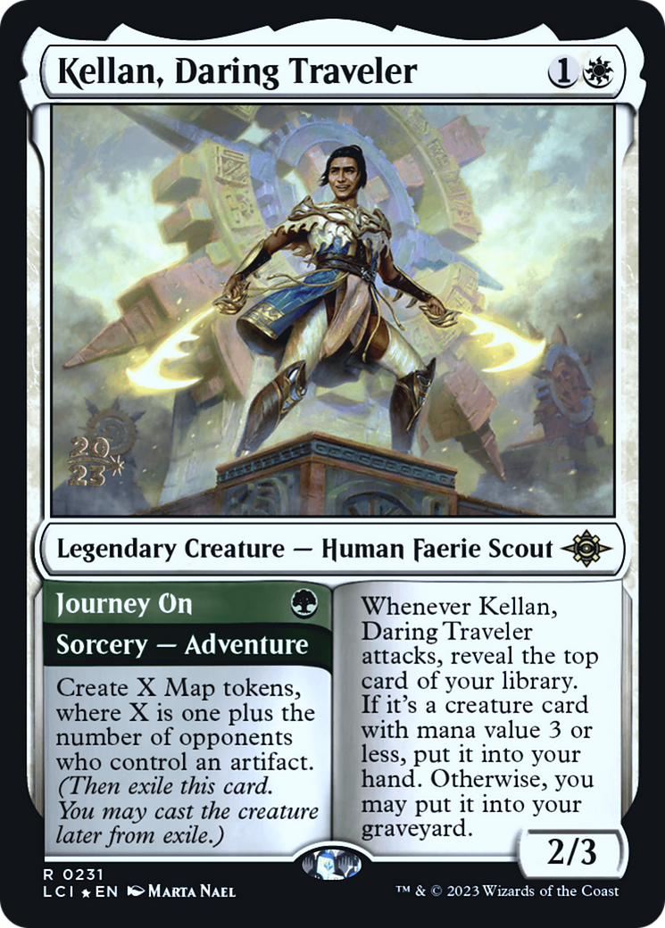 Kellan, Daring Traveler // Journey On - Prerelease Promo [PLCI-231s]
