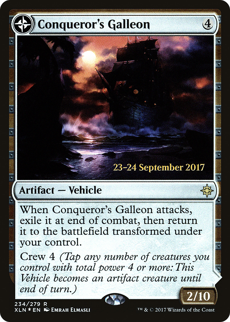 Conqueror's Galleon // Conqueror's Foothold - Prerelease Promo [PXLN-234s]