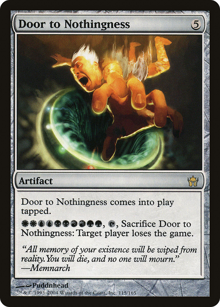 Door to Nothingness [5DN-115]