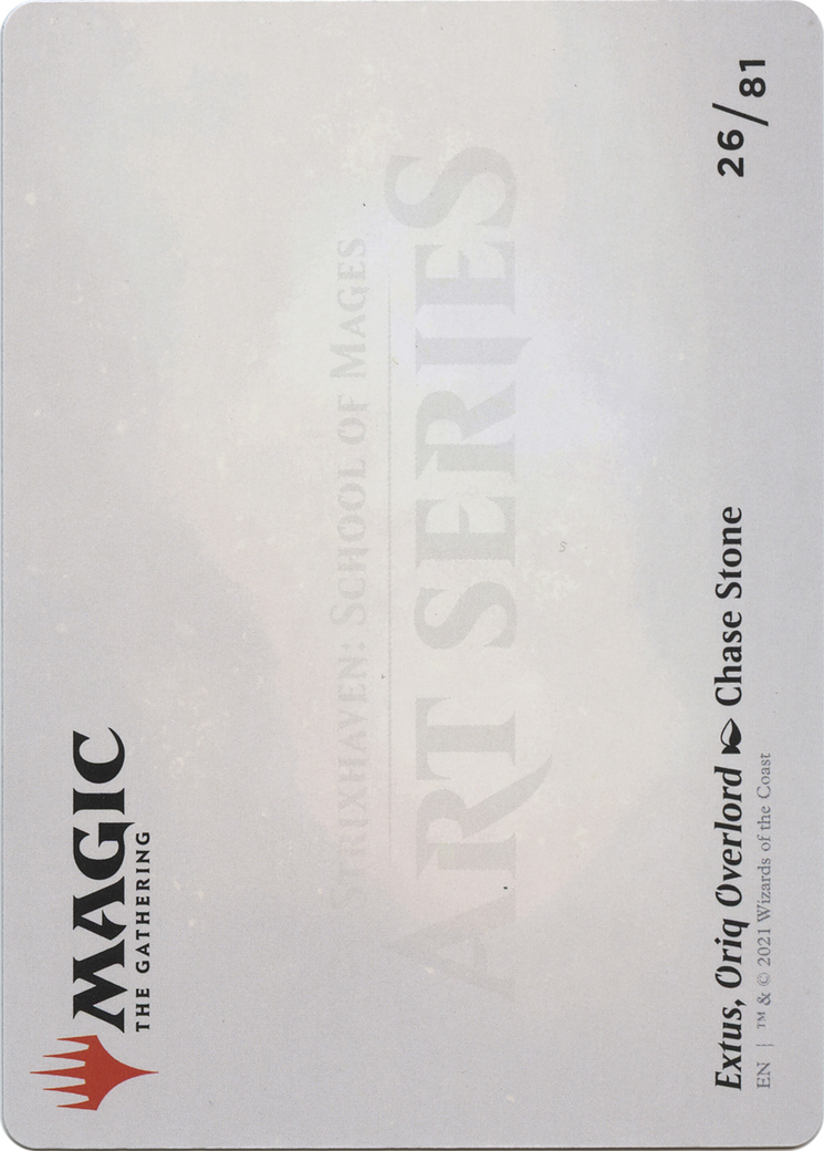 Extus, Oriq Overlord // Extus, Oriq Overlord [ASTX-26]