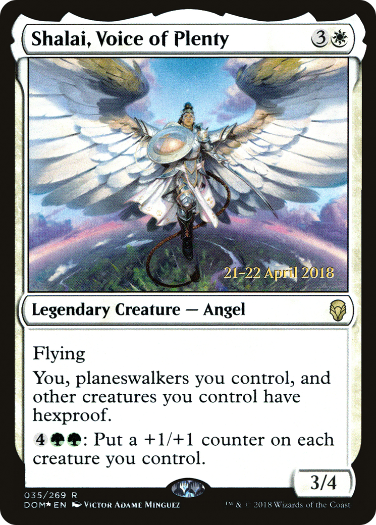Shalai, Voice of Plenty - Prerelease Promo [PDOM-35s]