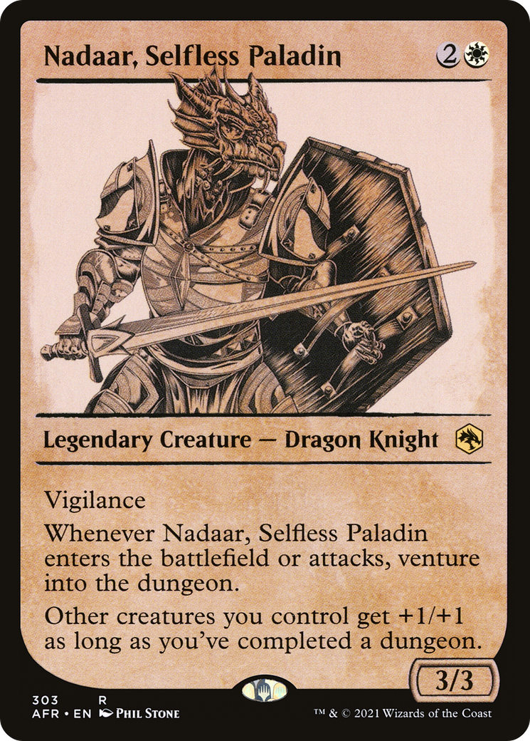 Nadaar, Selfless Paladin - Showcase [AFR-303]