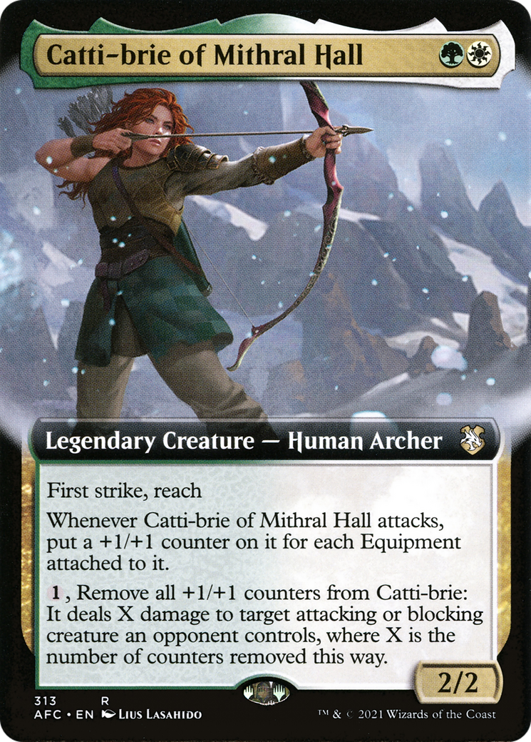 Catti-brie of Mithral Hall - Extended Art [AFC-313]