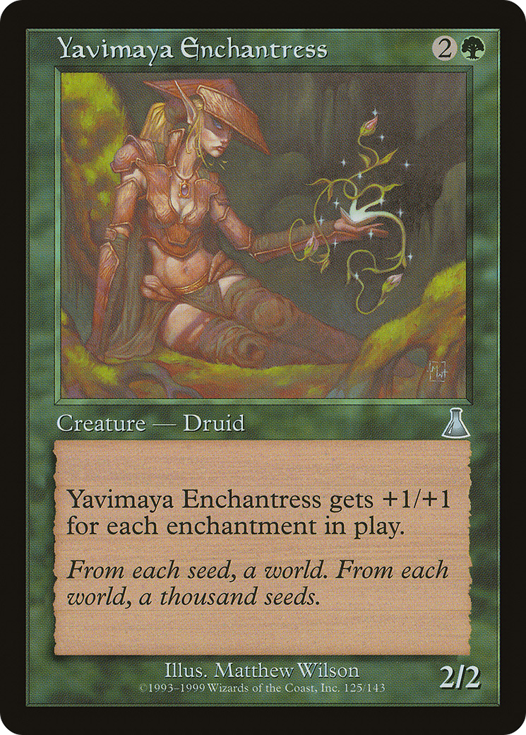 Yavimaya Enchantress [UDS-125]