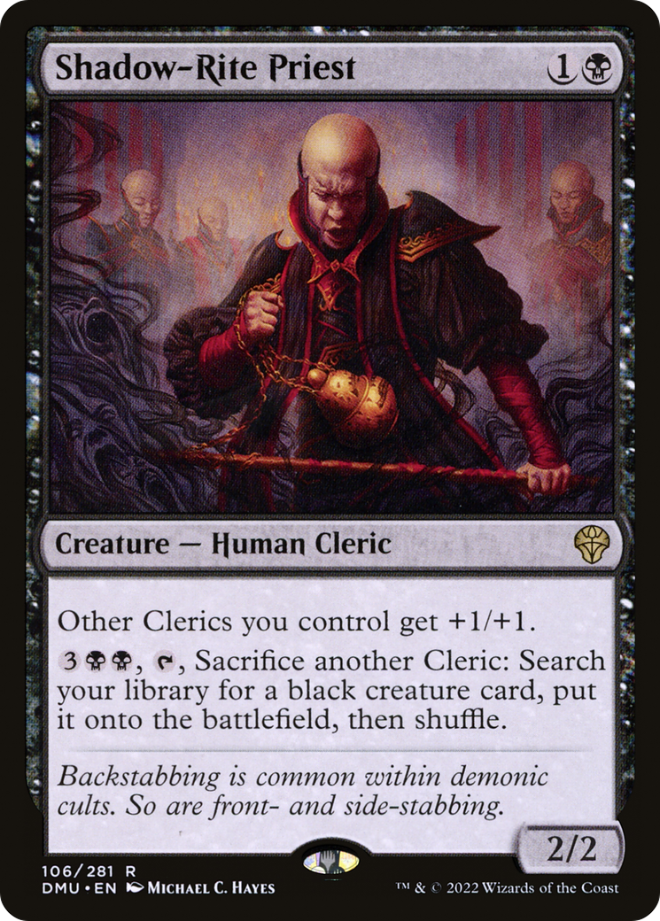 Shadow-Rite Priest [DMU-106]